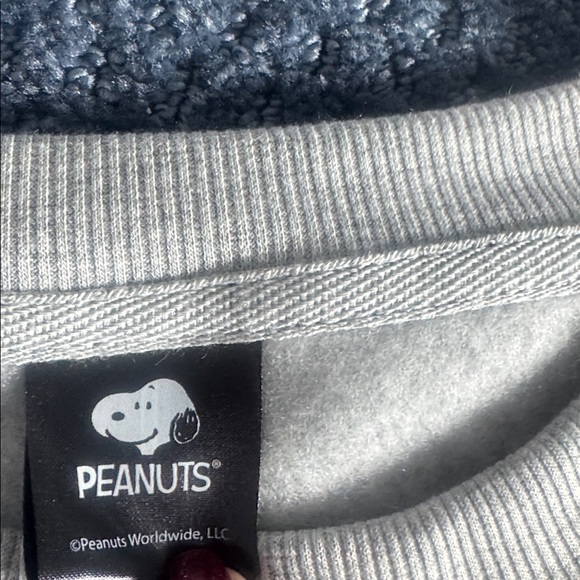 Peanuts Snoopy Light Gray Sweatshirt - Picture 4 of 5
